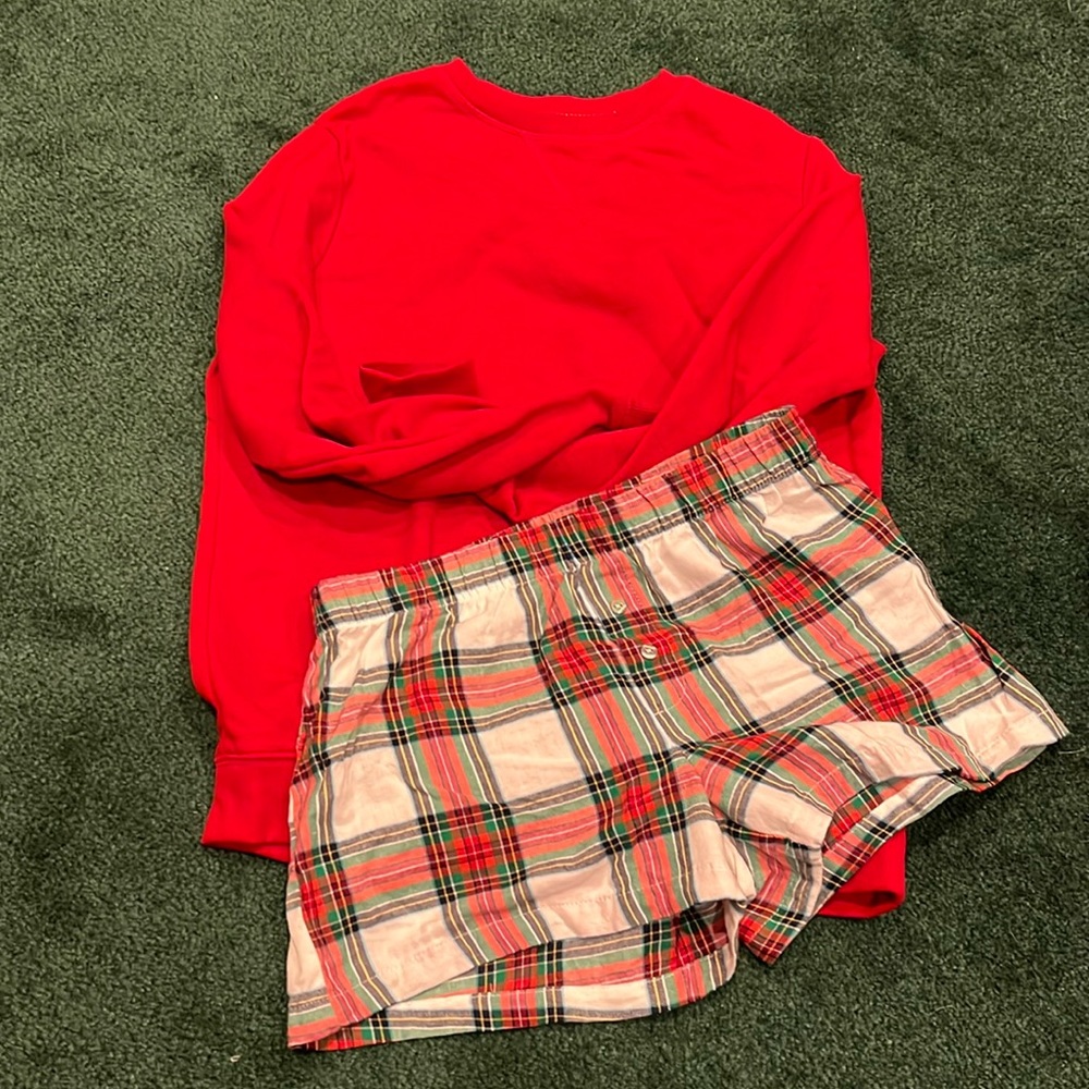 Stars Above sweatshirt and boxer set size XS